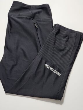 Under Armour Black Capris with Logo Activewear
